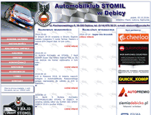 Tablet Screenshot of akstomil.pl
